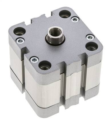 ISO 21287 Compacte Dubbelwerkende Cilinder 50-15mm - Magnetisch