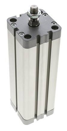 ISO 21287 Compacte Dubbelwerkende Cilinder 50-150mm - Magnetisch - Mannelijke Stang
