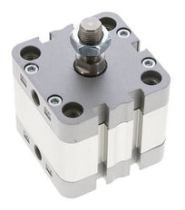 ISO 21287 Compacte Dubbelwerkende Cilinder 50-15mm - Magnetisch - Mannelijke Stang