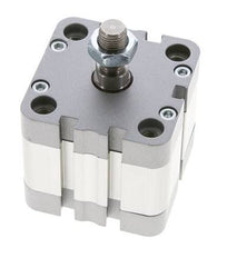 ISO 21287 Compacte Dubbelwerkende Cilinder 50-15mm - Magnetisch - Mannelijke Stang