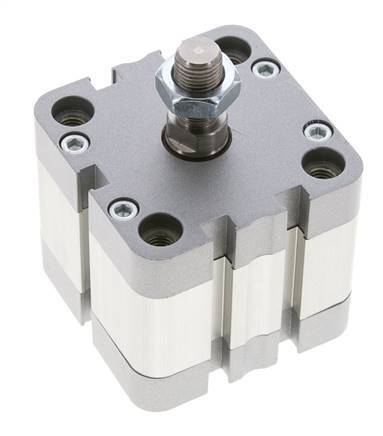 ISO 21287 Compacte Dubbelwerkende Cilinder 50-15mm - Magnetisch - Mannelijke Stang