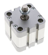 ISO 21287 Compacte Dubbelwerkende Cilinder 50-15mm - Magnetisch - Mannelijke Stang