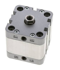 ISO 21287 Compacte Dubbelwerkende Cilinder 50-20mm - Magnetisch