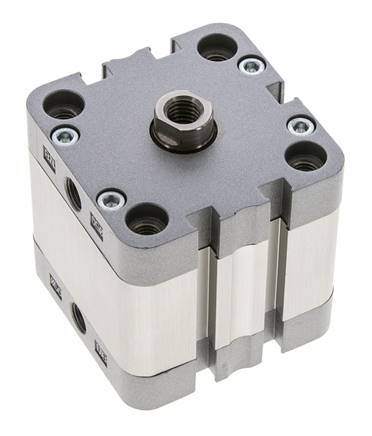 ISO 21287 Compacte Dubbelwerkende Cilinder 50-20mm - Magnetisch