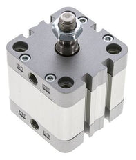 ISO 21287 Compacte Dubbelwerkende Cilinder 50-20mm - Magnetisch - Mannelijke Stang
