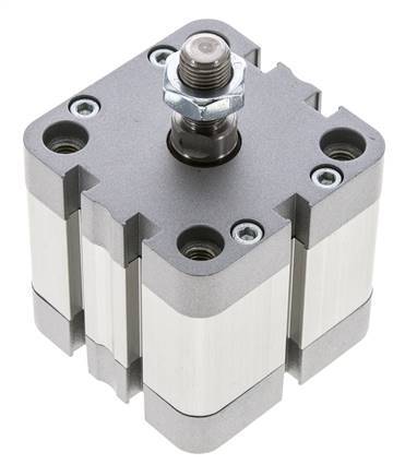 ISO 21287 Compacte Dubbelwerkende Cilinder 50-20mm - Magnetisch - Mannelijke Stang