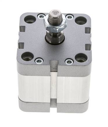 ISO 21287 Compacte Dubbelwerkende Cilinder 50-20mm - Magnetisch - Mannelijke Stang