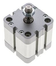ISO 21287 Compacte Dubbelwerkende Cilinder 50-20mm - Magnetisch - Mannelijke Stang