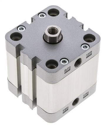 ISO 21287 Compacte Dubbelwerkende Cilinder 50-25mm - Magnetisch