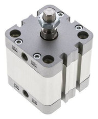 ISO 21287 Compacte Dubbelwerkende Cilinder 50-25mm - Magnetisch - Mannelijke Stang