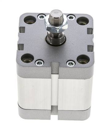 ISO 21287 Compacte Dubbelwerkende Cilinder 50-25mm - Magnetisch - Mannelijke Stang