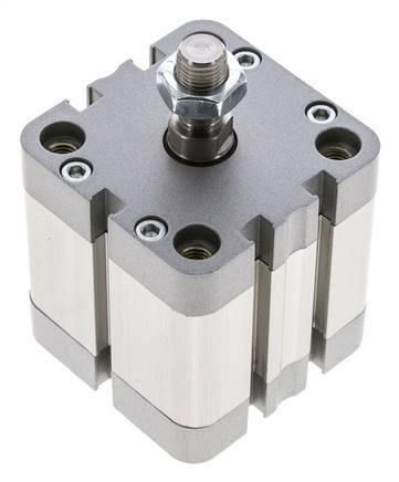 ISO 21287 Compacte Dubbelwerkende Cilinder 50-25mm - Magnetisch - Mannelijke Stang