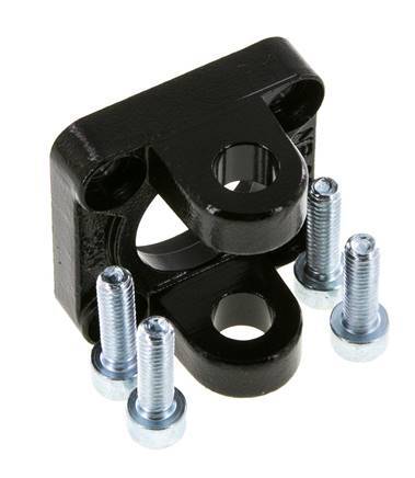 Gaffel Vrouwelijk 32 mm ISO 15552 ISO 21287 Gepolijst staal