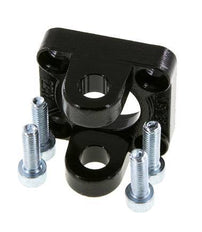 Gaffel Vrouwelijk 32 mm ISO 15552 ISO 21287 Gepolijst staal