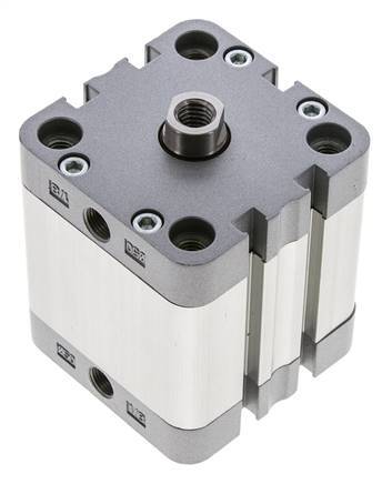 ISO 21287 Compacte Dubbelwerkende Cilinder 50-30mm - Magnetisch
