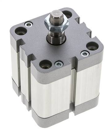 ISO 21287 Compacte Dubbelwerkende Cilinder 50-30mm - Magnetisch - Mannelijke Stang