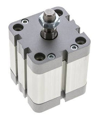ISO 21287 Compacte Dubbelwerkende Cilinder 50-30mm - Magnetisch - Mannelijke Stang