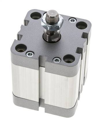 ISO 21287 Compacte Dubbelwerkende Cilinder 50-30mm - Magnetisch - Mannelijke Stang