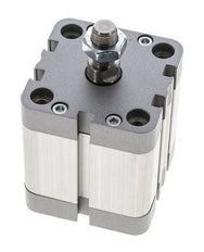 ISO 21287 Compacte Dubbelwerkende Cilinder 50-30mm - Magnetisch - Mannelijke Stang
