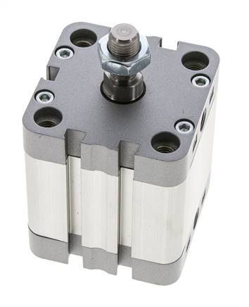 ISO 21287 Compacte Dubbelwerkende Cilinder 50-30mm - Magnetisch - Mannelijke Stang