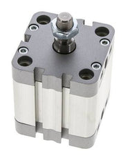 ISO 21287 Compacte Dubbelwerkende Cilinder 50-30mm - Magnetisch - Mannelijke Stang