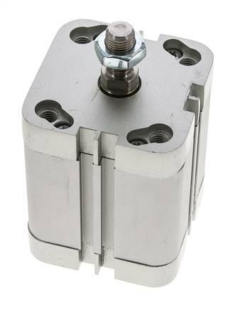 ISO 21287 Compacte Dubbelwerkende Cilinder 50-40mm - Magnetisch - Mannelijke Stang
