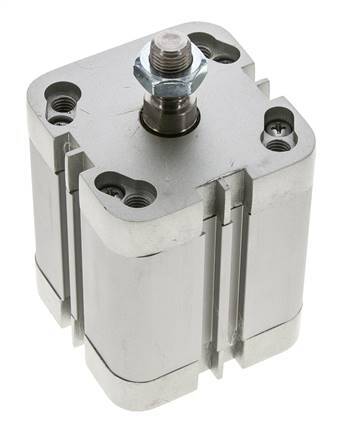 ISO 21287 Compacte Dubbelwerkende Cilinder 50-40mm - Magnetisch - Mannelijke Stang