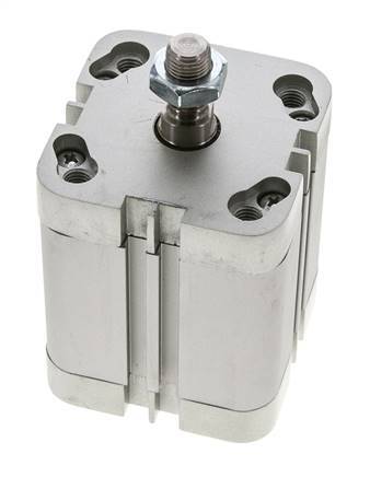 ISO 21287 Compacte Dubbelwerkende Cilinder 50-40mm - Magnetisch - Mannelijke Stang