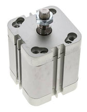 ISO 21287 Compacte Dubbelwerkende Cilinder 50-40mm - Magnetisch - Mannelijke Stang