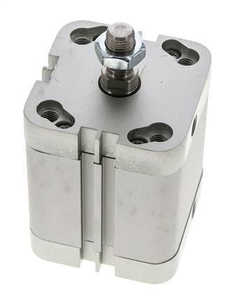 ISO 21287 Compacte Dubbelwerkende Cilinder 50-40mm - Magnetisch - Mannelijke Stang