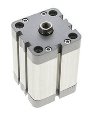 ISO 21287 Compacte Dubbelwerkende Cilinder 50-50mm - Magnetisch