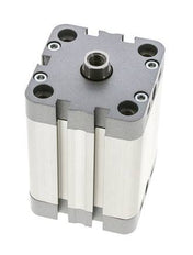 ISO 21287 Compacte Dubbelwerkende Cilinder 50-50mm - Magnetisch