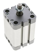 ISO 21287 Compacte Dubbelwerkende Cilinder 50-50mm - Magnetisch - Mannelijke Stang