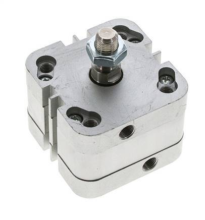ISO 21287 Compacte Dubbelwerkende Cilinder 50-5mm - Magnetisch - Mannelijke Stang