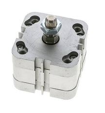 ISO 21287 Compacte Dubbelwerkende Cilinder 50-5mm - Magnetisch - Mannelijke Stang