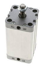 ISO 21287 Compacte Dubbelwerkende Cilinder 50-80mm - Magnetisch - Mannelijke Stang