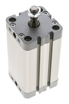 ISO 21287 Compacte Dubbelwerkende Cilinder 50-80mm - Magnetisch - Mannelijke Stang