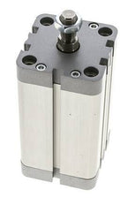 ISO 21287 Compacte Dubbelwerkende Cilinder 50-80mm - Magnetisch - Mannelijke Stang