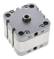 ISO 21287 Compacte Dubbelwerkende Cilinder 63-10mm - Magnetisch