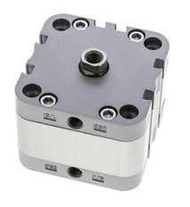 ISO 21287 Compacte Dubbelwerkende Cilinder 63-10mm - Magnetisch