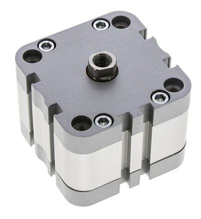 ISO 21287 Compacte Dubbelwerkende Cilinder 63-10mm - Magnetisch