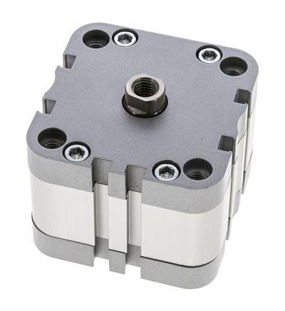 ISO 21287 Compacte Dubbelwerkende Cilinder 63-10mm - Magnetisch
