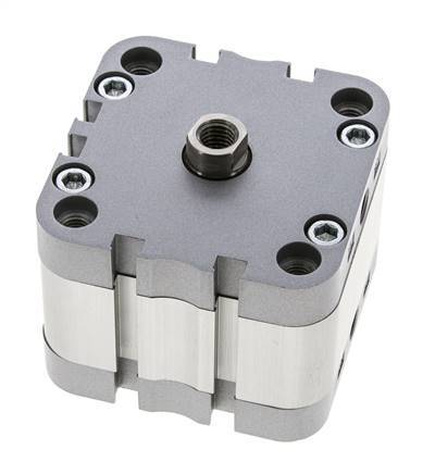 ISO 21287 Compacte Dubbelwerkende Cilinder 63-10mm - Magnetisch