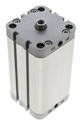 ISO 21287 Compacte Dubbelwerkende Cilinder 63-100mm - Magnetisch