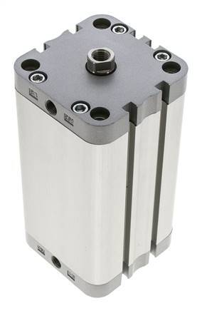 ISO 21287 Compacte Dubbelwerkende Cilinder 63-100mm - Magnetisch