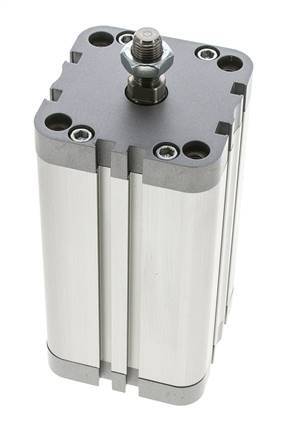 ISO 21287 Compacte Dubbelwerkende Cilinder 63-100mm - Magnetisch - Mannelijke Stang