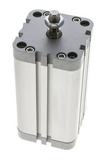 ISO 21287 Compacte Dubbelwerkende Cilinder 63-100mm - Magnetisch - Mannelijke Stang