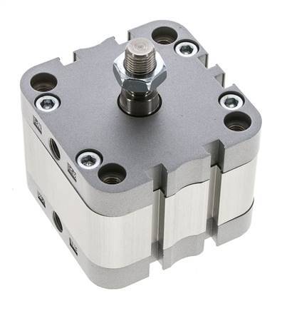 ISO 21287 Compacte Dubbelwerkende Cilinder 63-10mm - Magnetisch - Mannelijke Stang