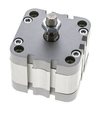 ISO 21287 Compacte Dubbelwerkende Cilinder 63-10mm - Magnetisch - Mannelijke Stang