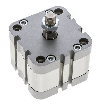 ISO 21287 Compacte Dubbelwerkende Cilinder 63-10mm - Magnetisch - Mannelijke Stang